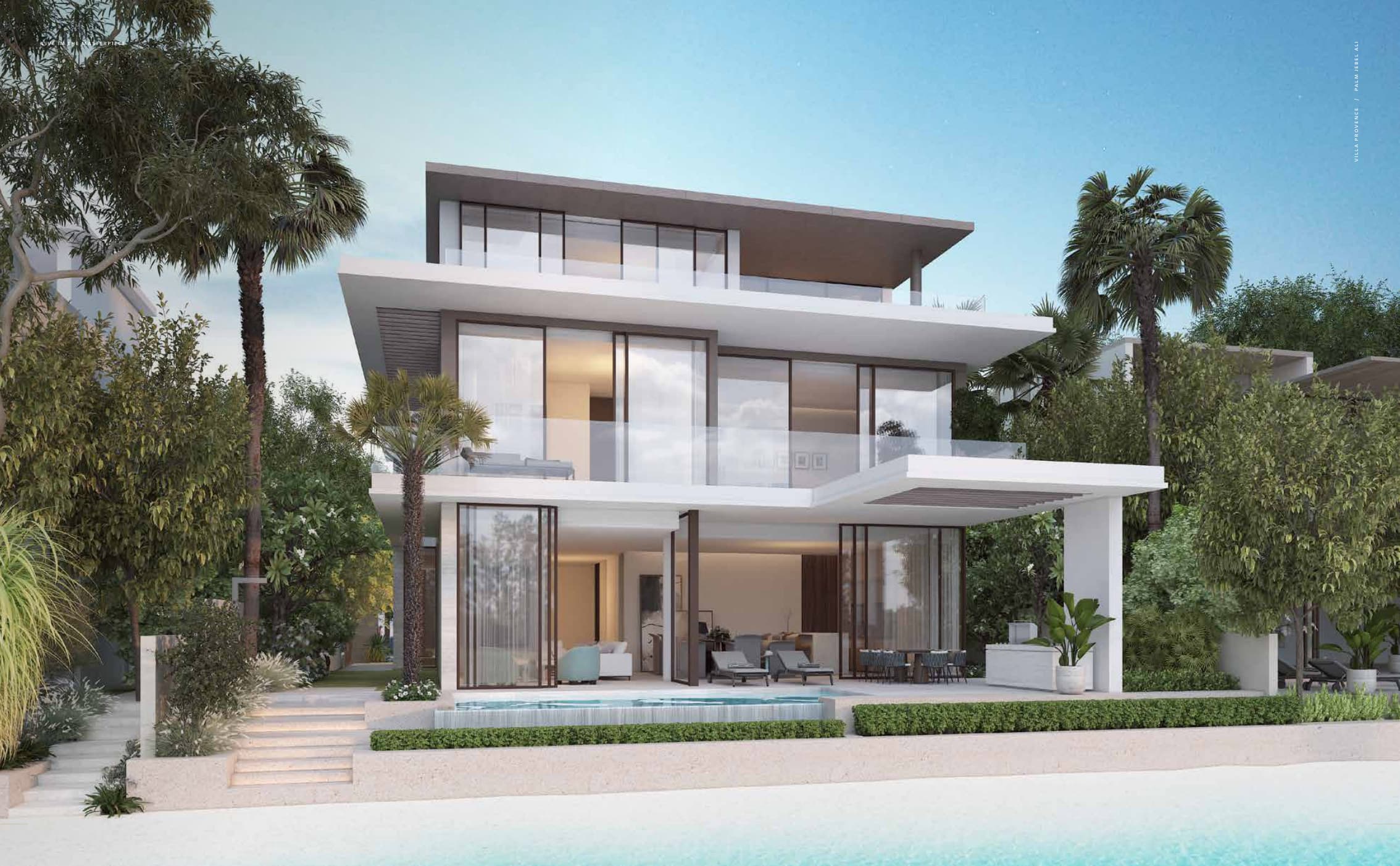Villa Provence — Palm Jebel Ali exterior rendering